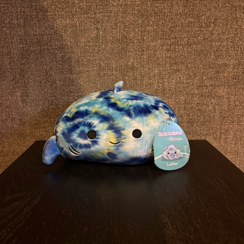 Luther Shark Squishmallow Stackable
